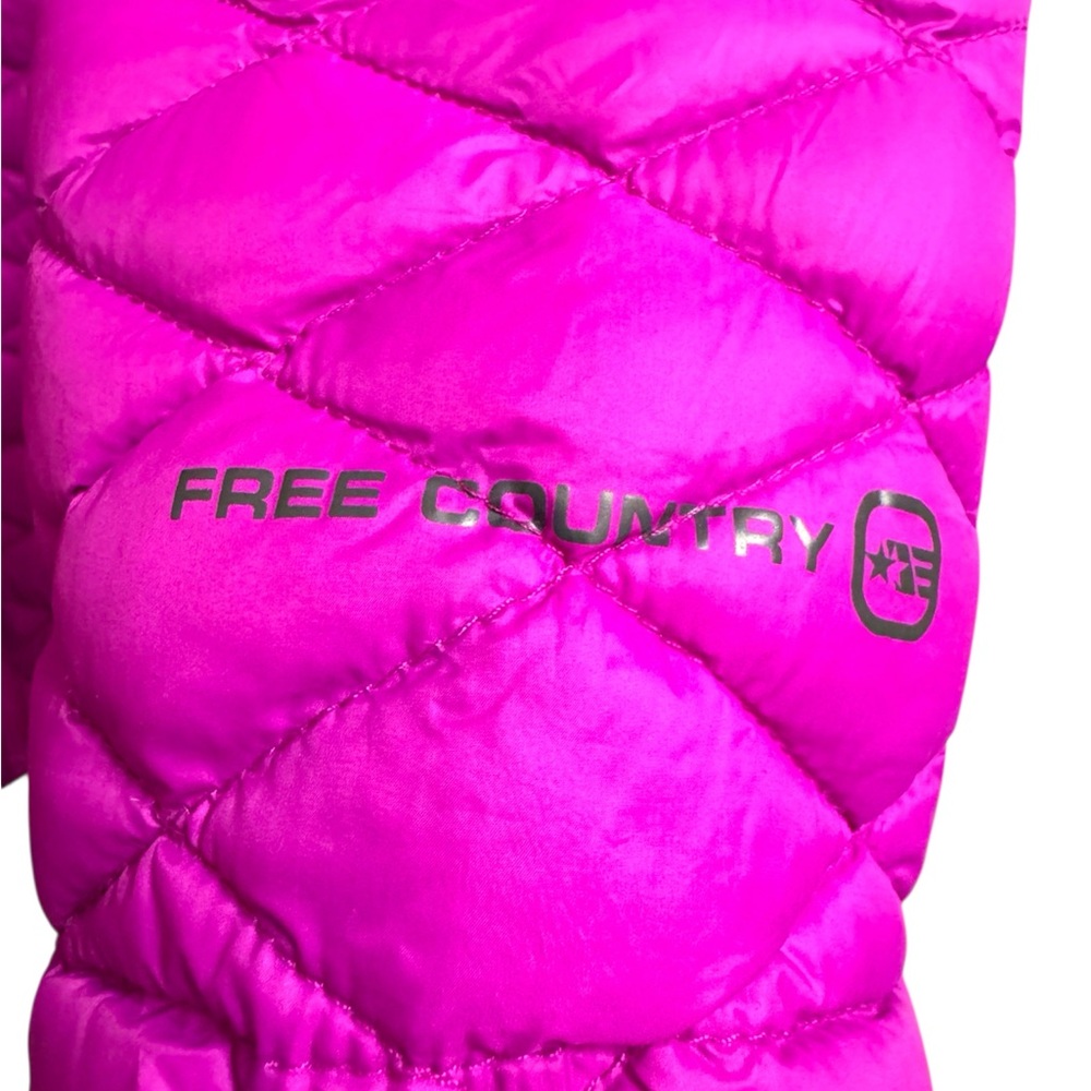 Free Country Women's Purple Quilted Jacket - Picture 4 of 6